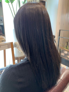 西葛西にある美容室「トゥーヘア（too hair ）」のヘアスタイル「パールグレージュ×ベージュカラー」